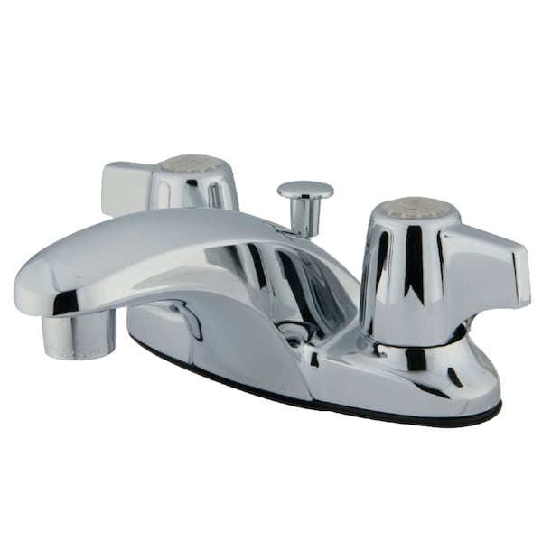 KB620 4" Centerset Bathroom Faucet, Polished Chrome